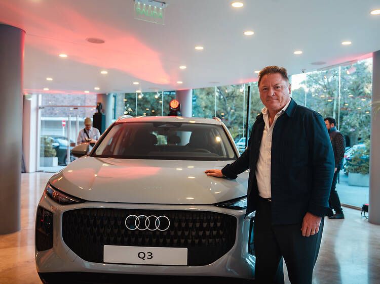 Arte en las vidrieras, un Q3 en las calles y una noche que arrancó en Figueroa Alcorta