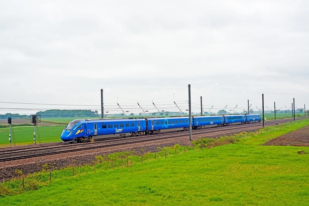 Lumo train in England