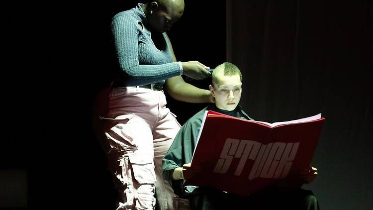 STUCK (Teatros del Canal). STUCK (Teatros del Canal).