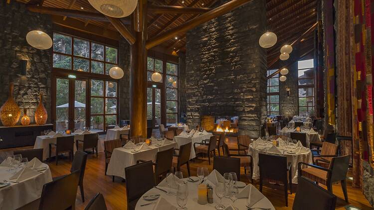 Hawa Restaurant at dusk