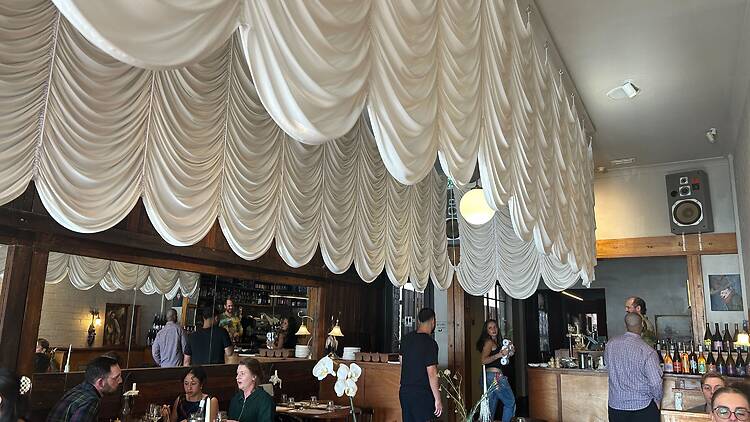 The main dining room of Times New Roman.