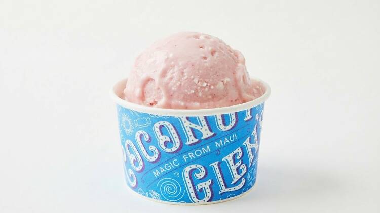Coconut Glen’s Sakura ice cream