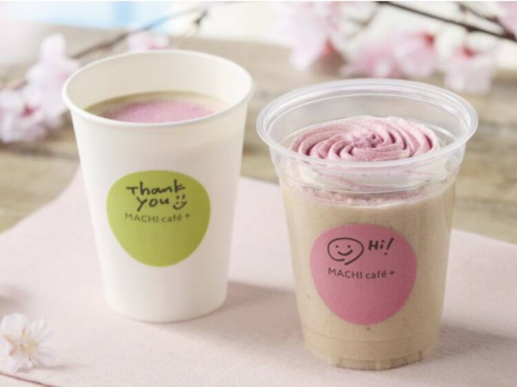 Machi Café+ Sakura Latte