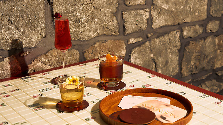 Cocktails at Moondrop.