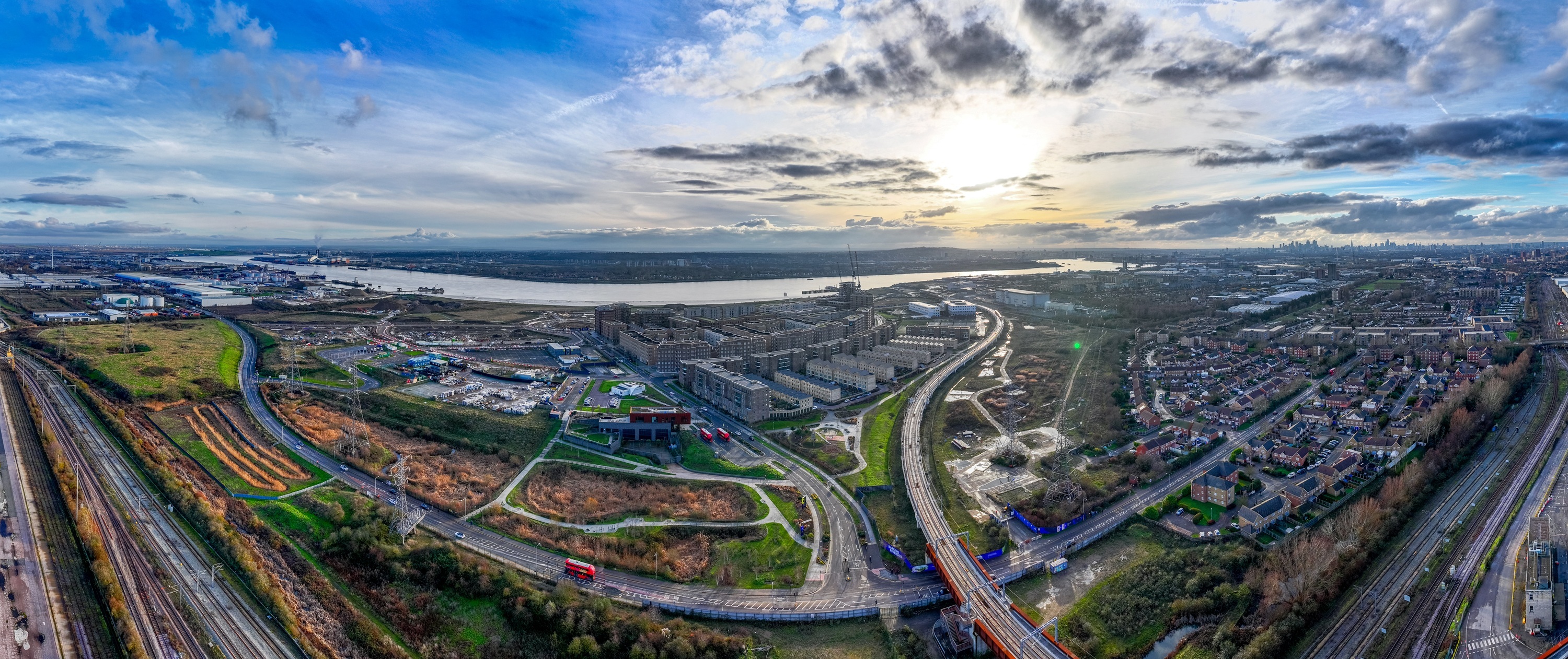 20,000 new homes are being built in a new riverside east London neighbourhood