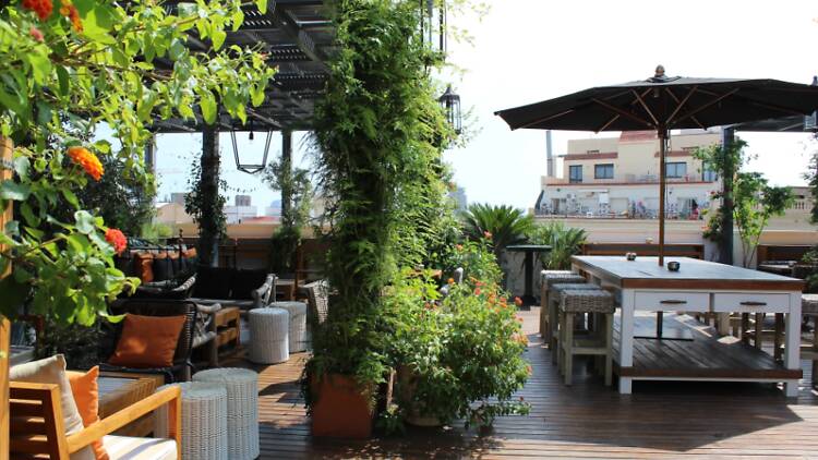 The Pulitzer Terrace at Hotel Pulitzer