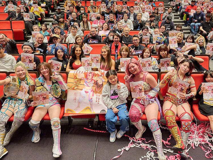 成人式を迎えた会場が非日常のプロレスエンタメ空間に、マリーゴールド・後藤智香が荒川で凱旋興行