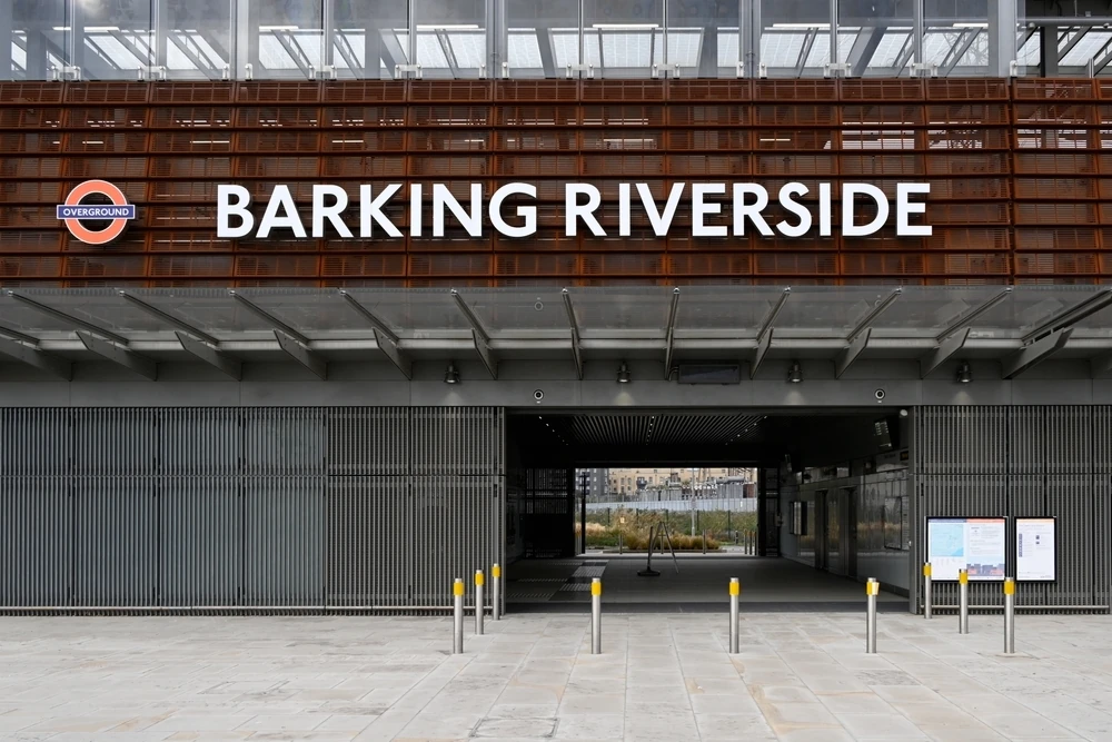 Barking Riverside, Overground station in London