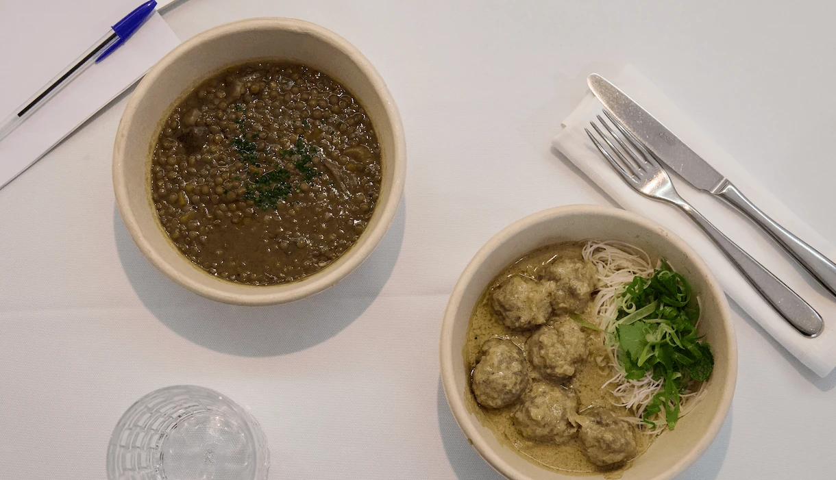 platos de My Basket y Treze