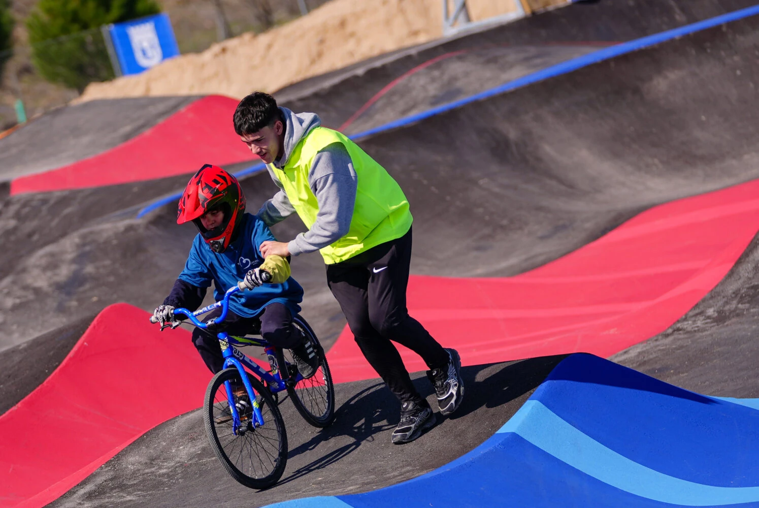 Instalaci&oacute;n Deportiva B&aacute;sica Bike Park. Ayuntamiento de Madrid