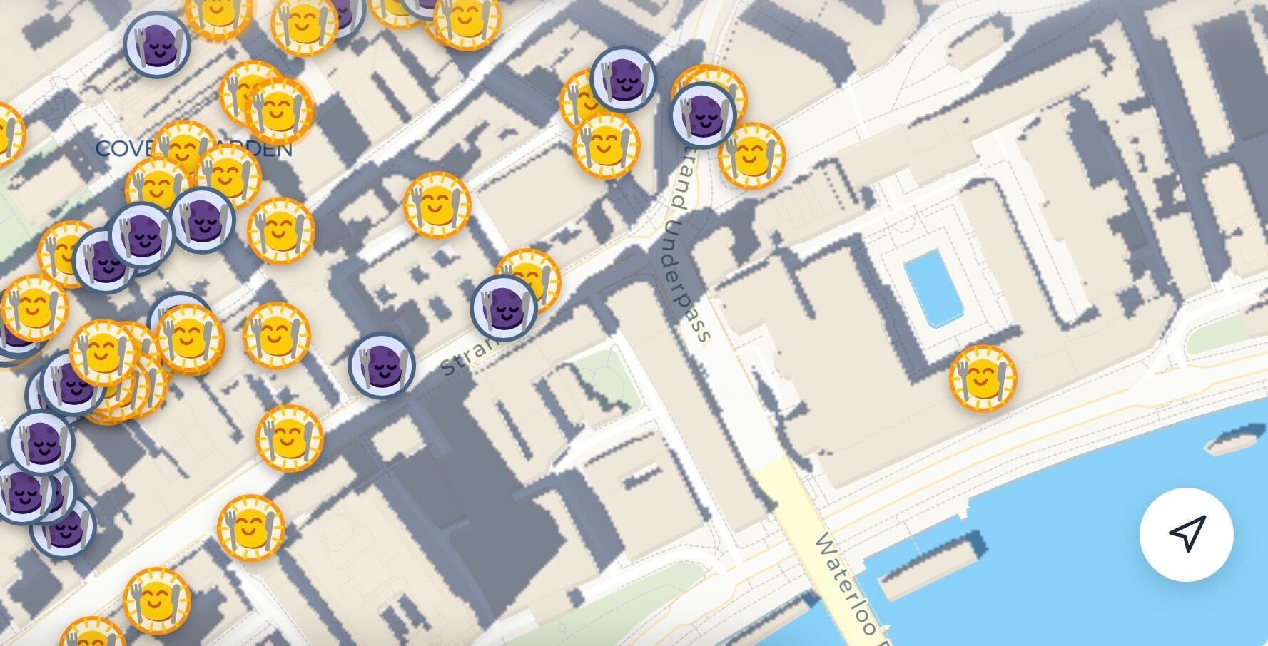 This very useful app shows which London pub gardens are currently in the sunshine