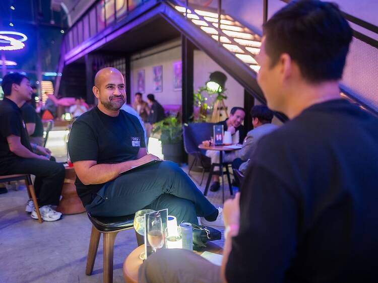 Match beyond table then mingle at OMG Speedating Gay Edition