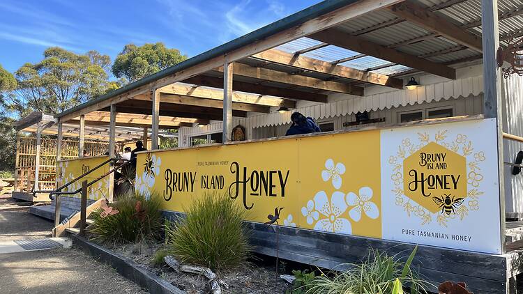 Enjoy liquid gold at Bruny Island Honey