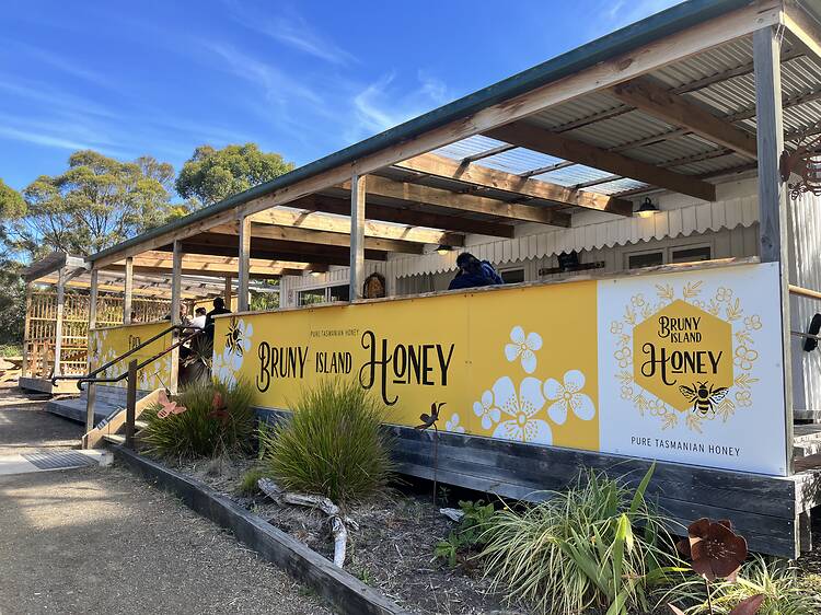 Enjoy liquid gold at Bruny Island Honey
