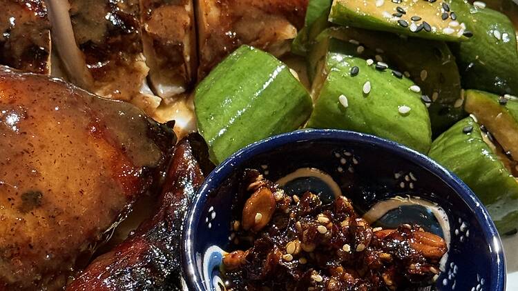 Chicken dish at Rasa House