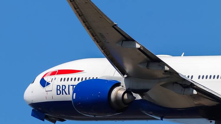 British Airways plane at London Heathrow Airport