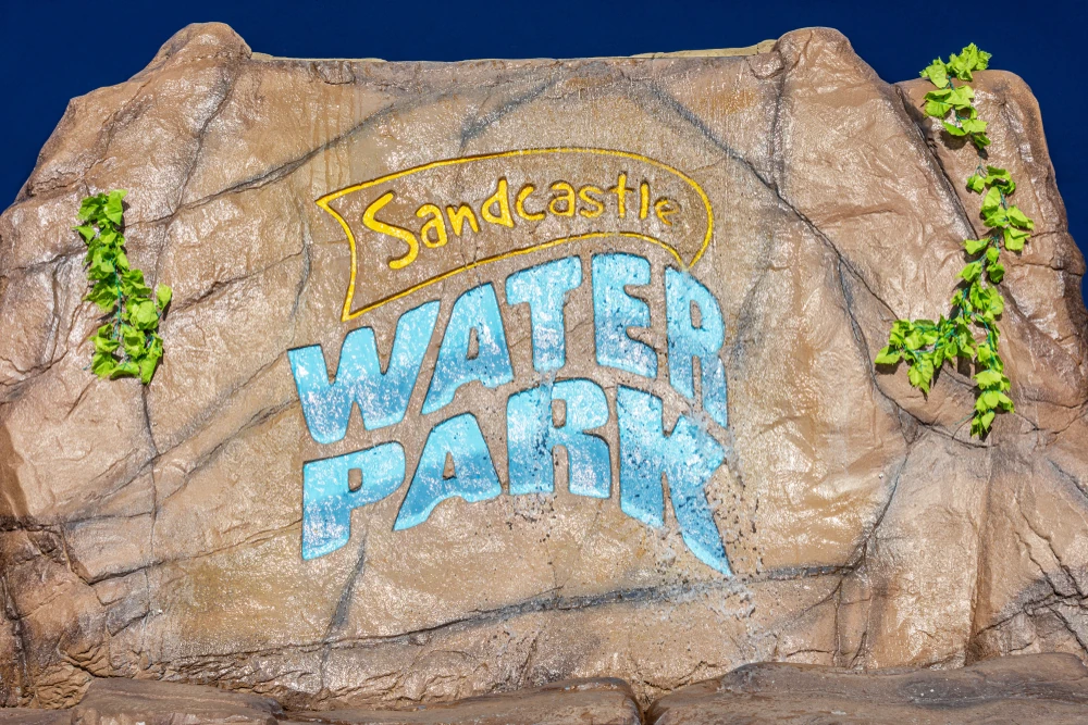 Sandcastle Waterpark in Blackpool, Lancashire, UK