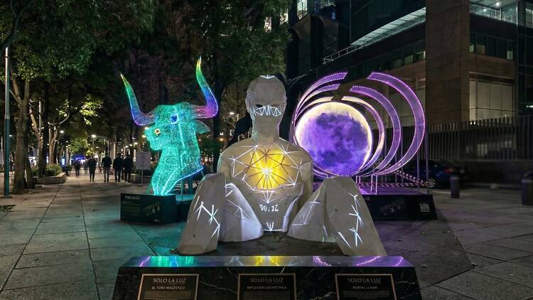 Paseo de la Reforma tendrá figuras con luz gratis: fecha y hora Paseo de la Reforma tendrá figuras con luz gratis: fecha y hora