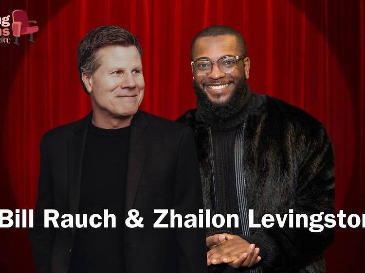 Sitting Ovations: Zhailon Levingston and Bill Rauch Sitting Ovations: Zhailon Levingston and Bill Rauch