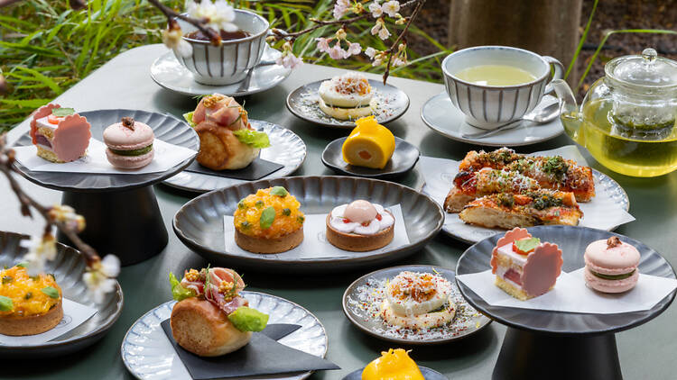 Sakura and Dekopon Afternoon Tea at Le Pristine Tokyo