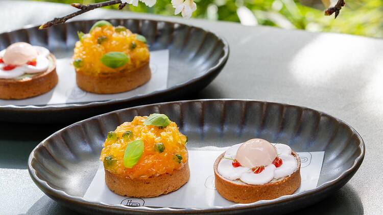 Sakura and Dekopon Afternoon Tea at Le Pristine Tokyo