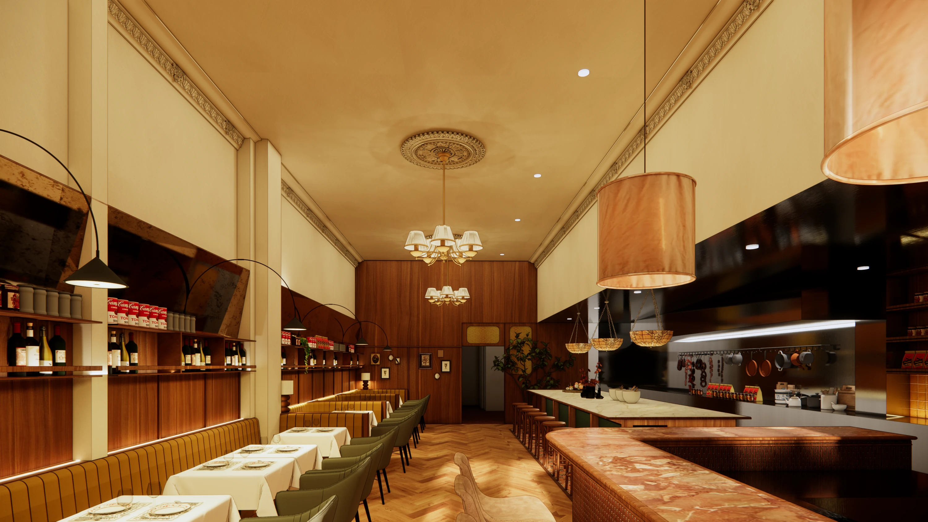 A render of Spaghetti Club.