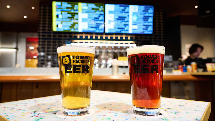 TOWER RECORDS BEER