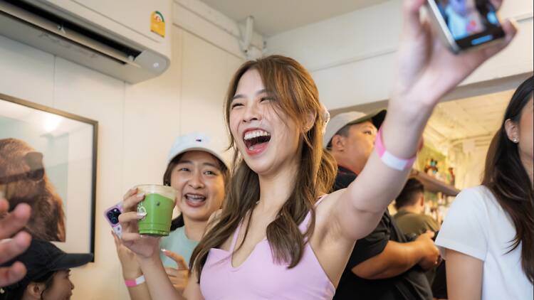 วิ่งให้พอเป็นพิธี แล้วไปจิบมัทฉะดีๆ ที่สามย่านในงาน The Matcha Run Club