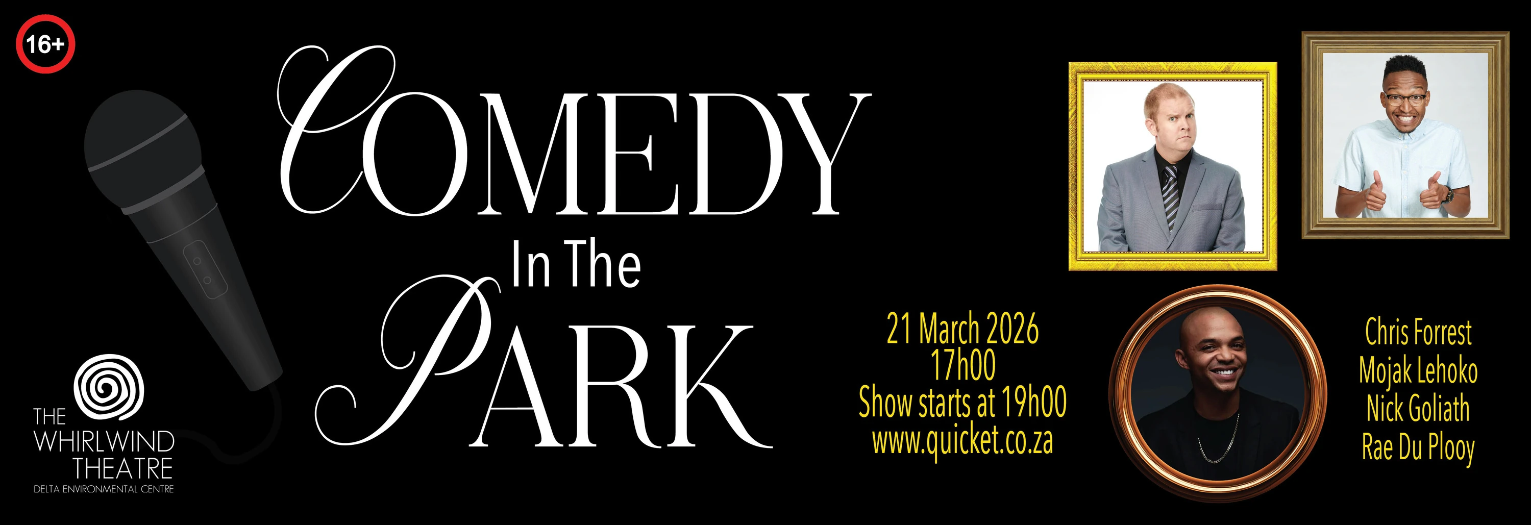 Comedy in the Park poster