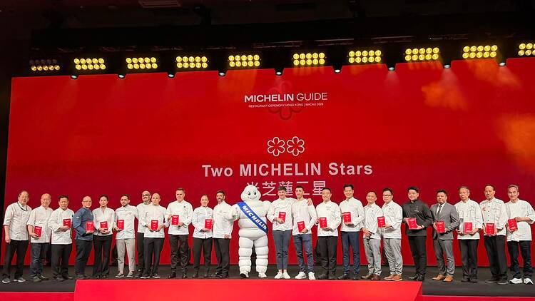 香港澳門米芝蓮二星餐廳2026
