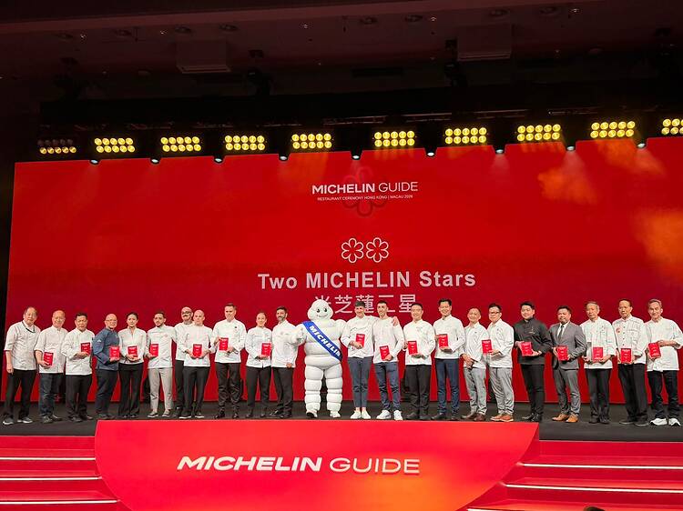 香港澳門米芝蓮二星餐廳2026