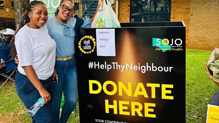 Mall of the South Help Thy Neighbour charity drive 