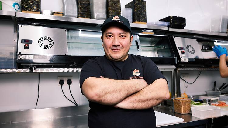 Chef Nuri, founder of Gourmet Sushi