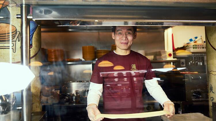 Chef Guo, head chef at Xi'an BiangBiang Noodles