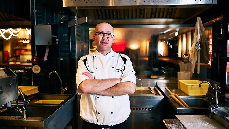 Chef Marcin Chanek, head chef at Marugame