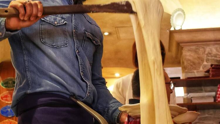 une auberge rustique mais aux convaincantes assiettes de terroir