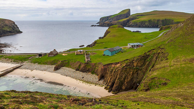 Fair Isle in Scotland