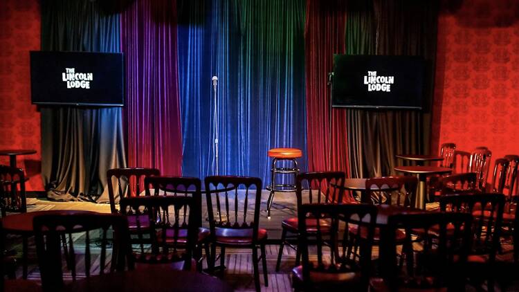 The interior of the Lincoln Lodge The interior of the Lincoln Lodge