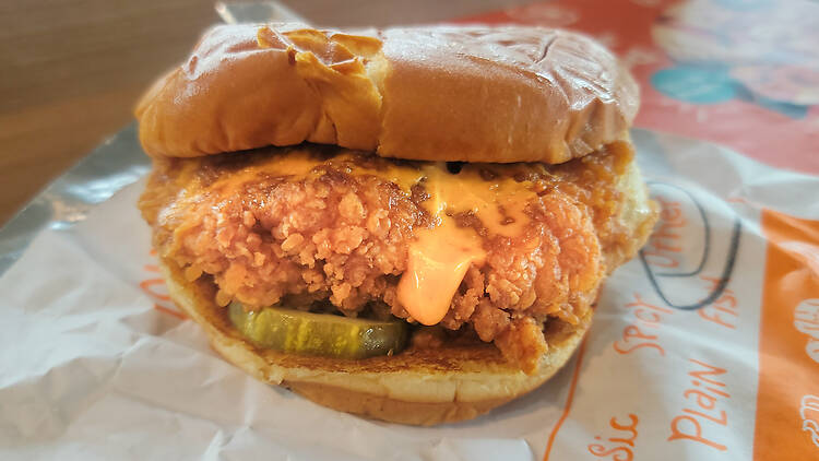 Ghost Pepper Chicken Sandwich