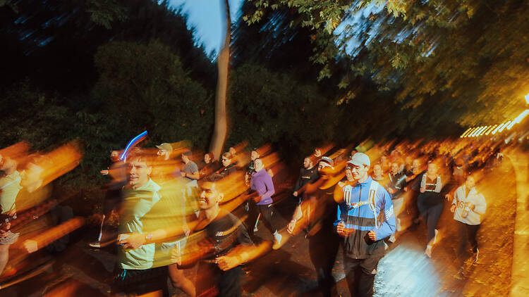 Friday Night Lights run in London Friday Night Lights run in London