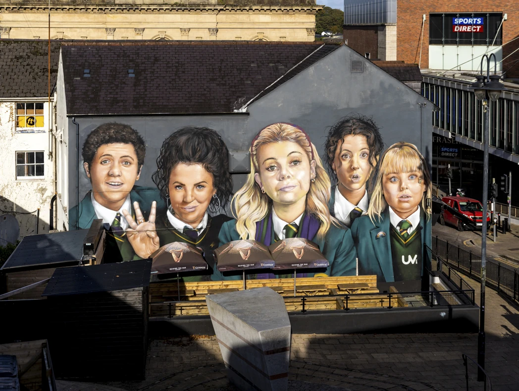 Derry Girls Mural, Derry