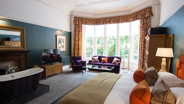 Opulent bedrooms at Hotel du Vin