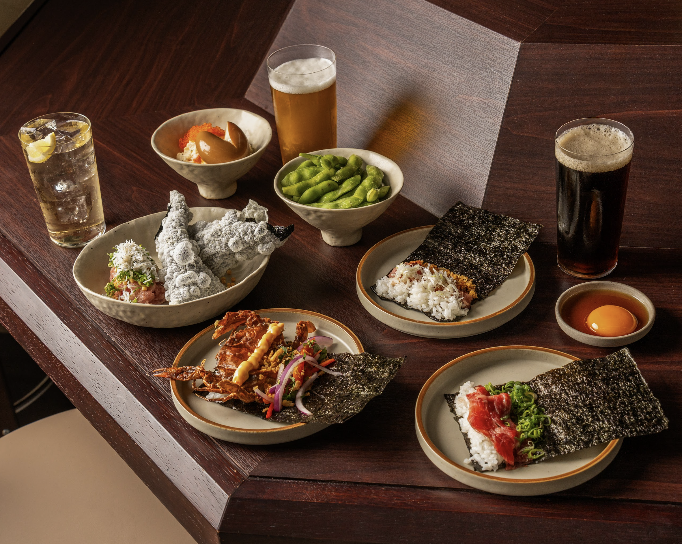 New Japanese handroll bar Roru Baru opens in Wan Chai
