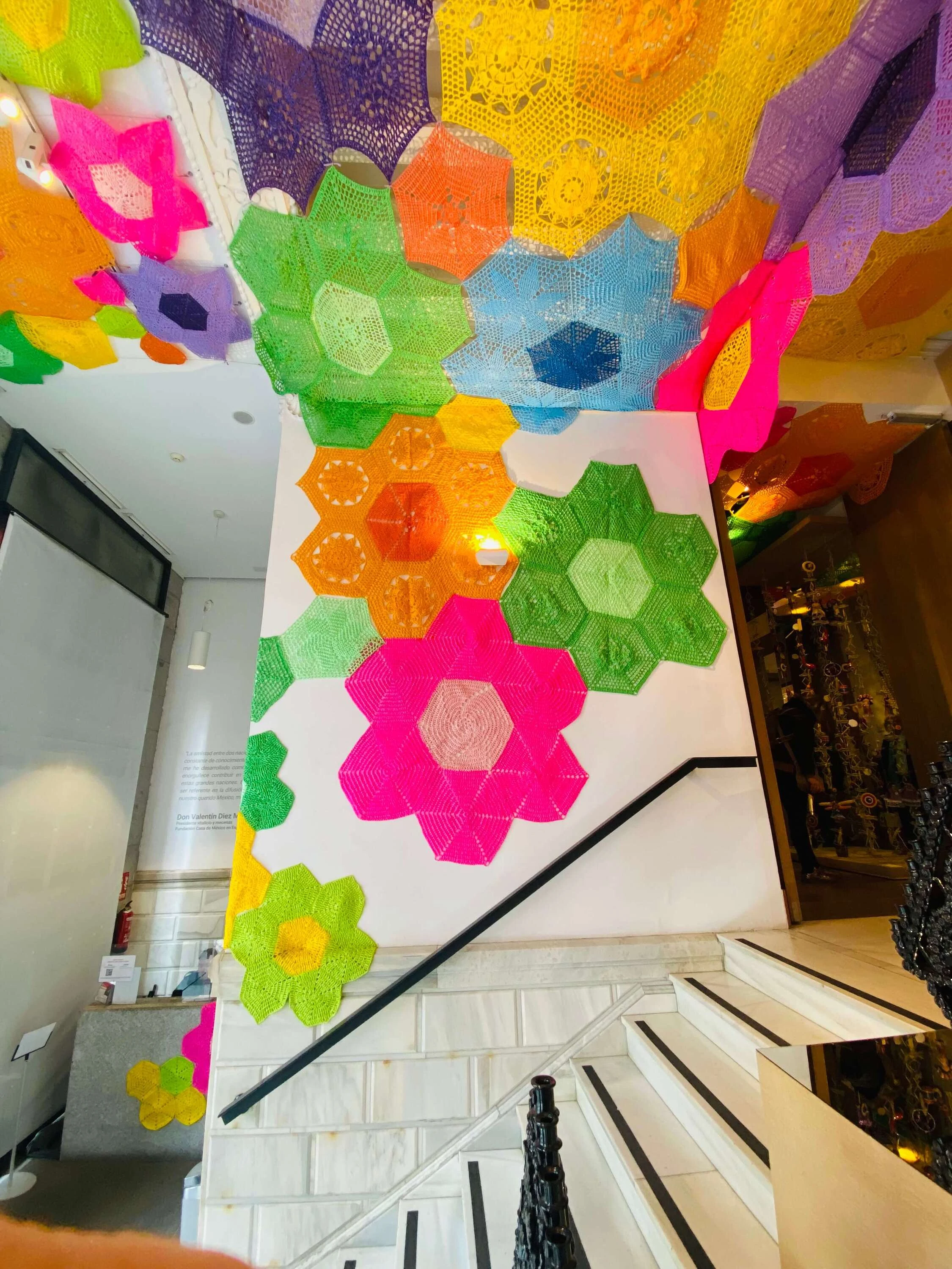 Instalaci&oacute;n en Fundaci&oacute;n Casa de M&eacute;xico en Espa&ntilde;a