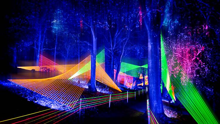 Lightscape A neon light display at Lightscape.