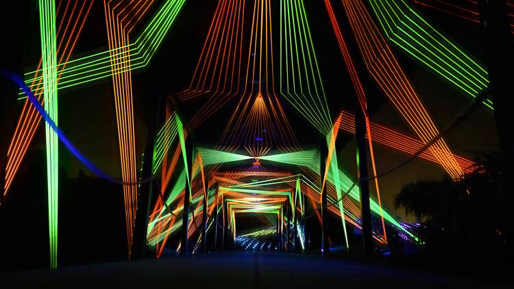 Lightscape A neon light display at Lightscape.