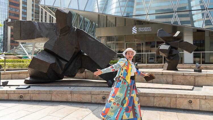 Art Walk in Central Hongkong Land