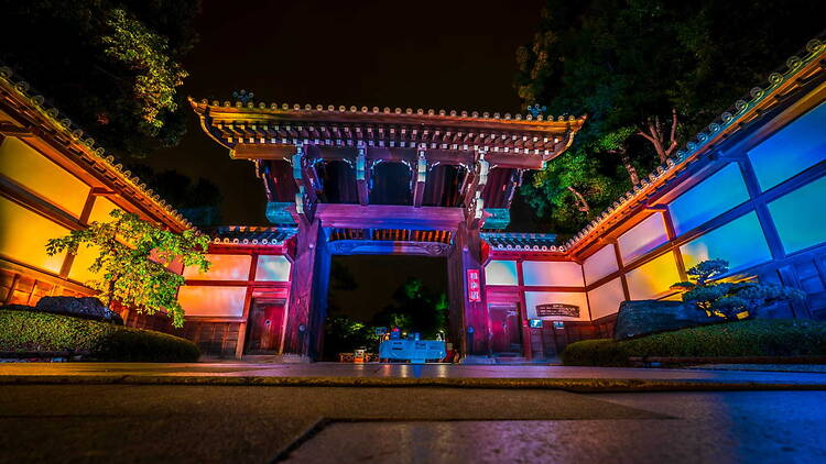 Fujiidera Culture Night in Domyoji Tenmangu