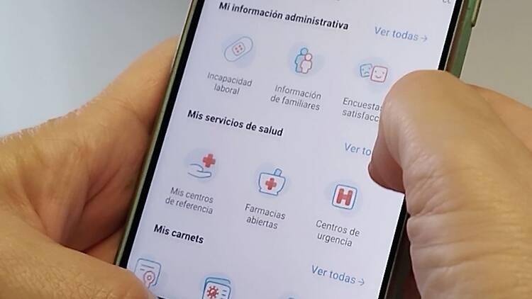 Tarjeta Sanitaria Virtual (TSV). Comunidad de Madrid