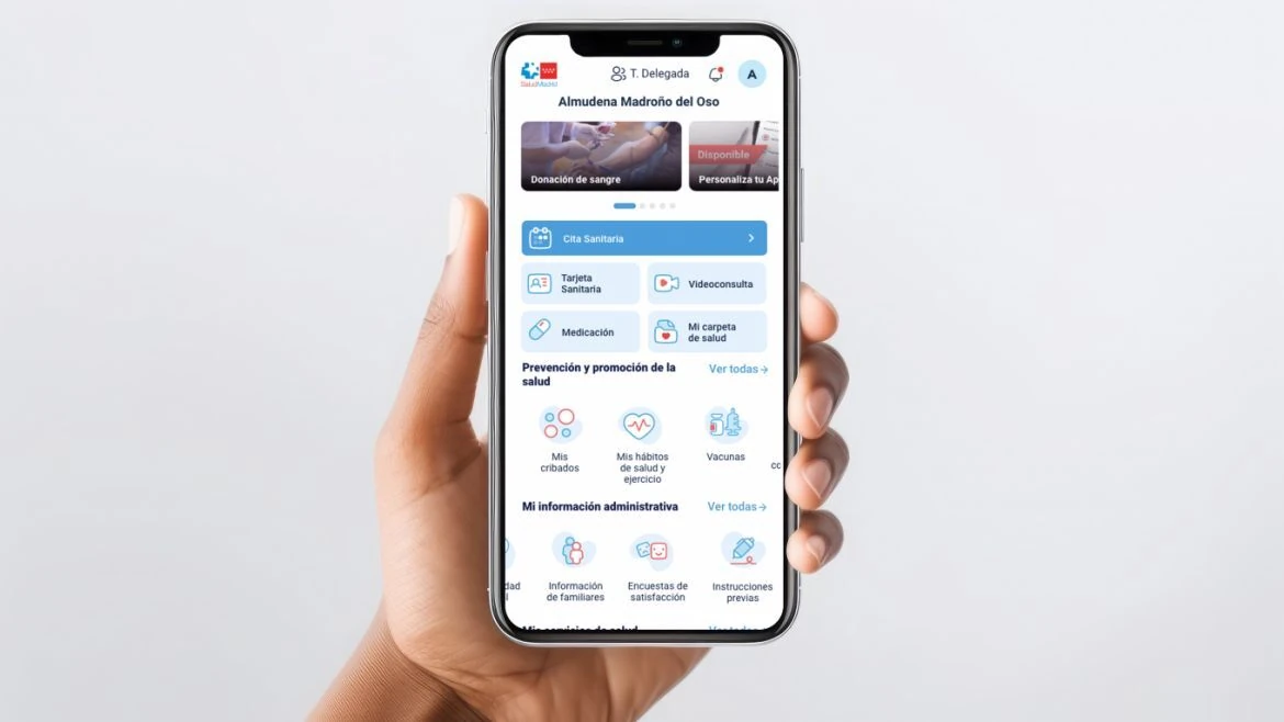 Tarjeta Sanitaria Virtual (TSV). Comunidad de Madrid